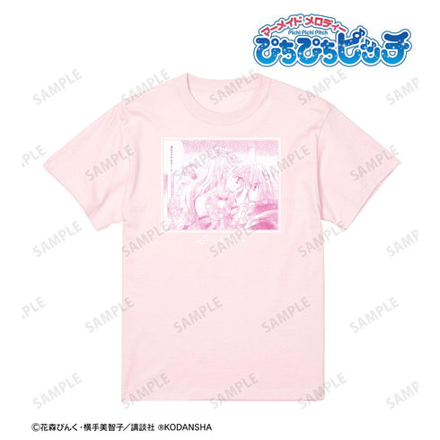 『ぴちぴちピッチ』七海 るちあ&堂本 海斗 原作コマ Tシャツ ver.Bレディース【202506再販】